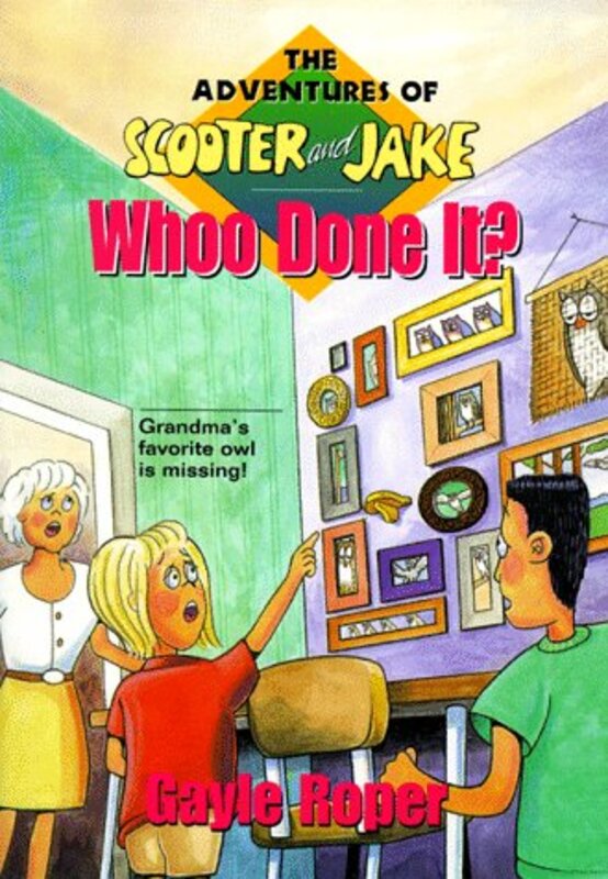 Book cover for "Whoo Done It?" by Gayle Roper