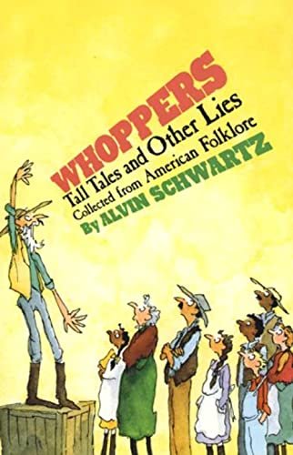 Book cover for "Whoppers" by Alvin Schwartz