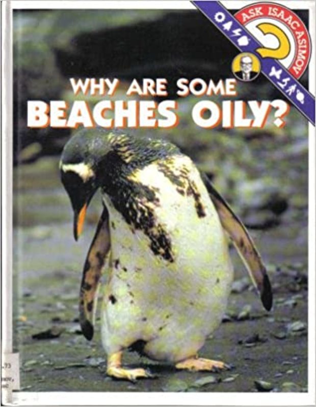 Book cover for "Why Are Some Beaches Oily?" by Isaac Asimov