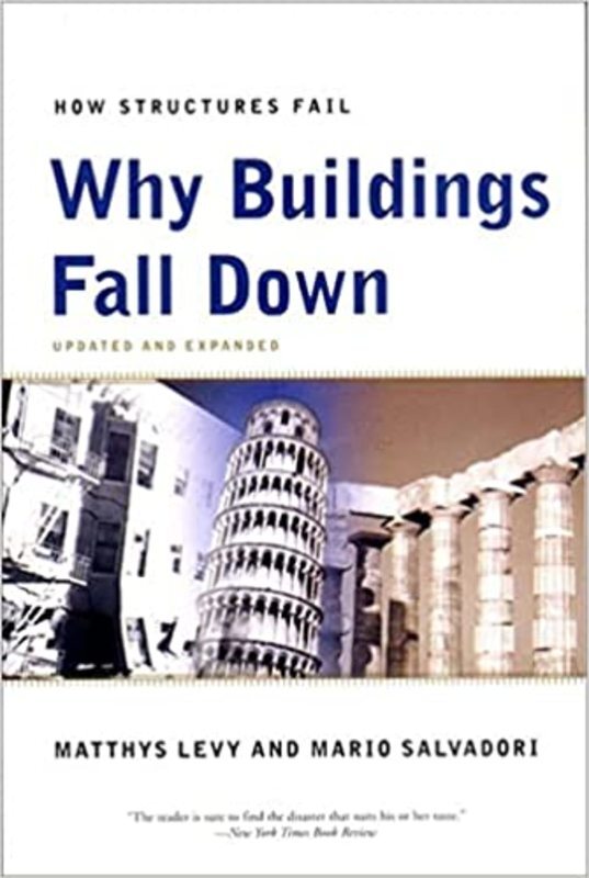 Book cover for "Why Buildings Fall Down" by Matthys Levy