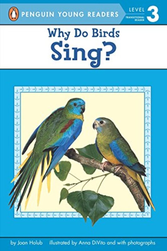 Book cover for "Why Do Birds Sing?" by Joan Holub