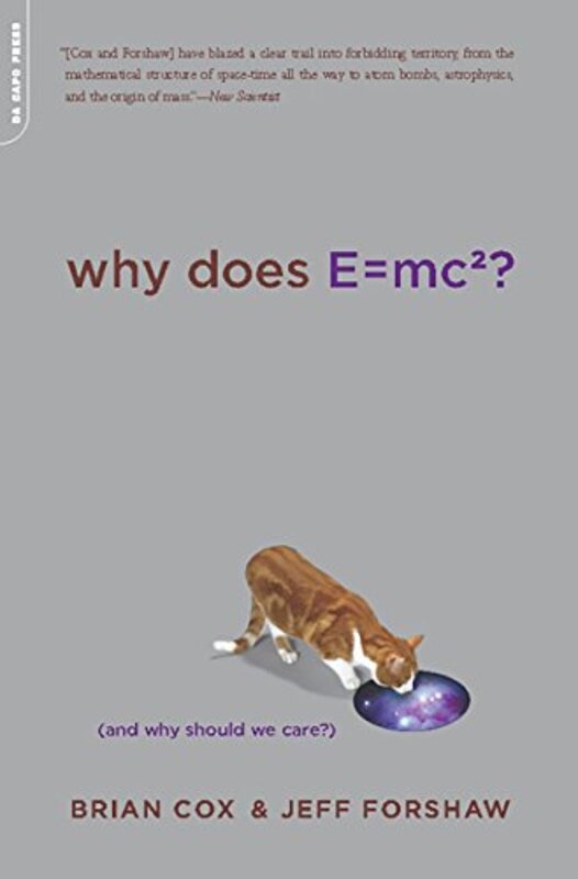 Book cover for "Why Does E=mc2?"