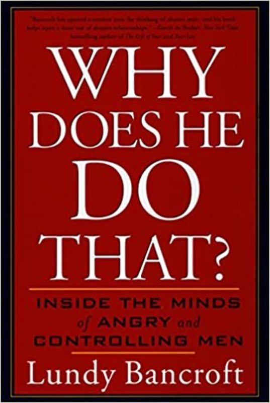 Book cover for "Why Does He Do That?" by Lundy Bancroft