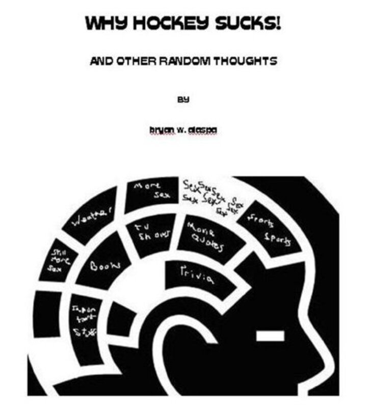 Book cover for "Why Hockey Sucks and Other Random Thoughts" by Bryan W Alaspa