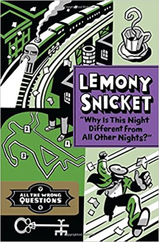 Book cover for "Why Is This Night Different from All Other Nights?" by Daniel Handler