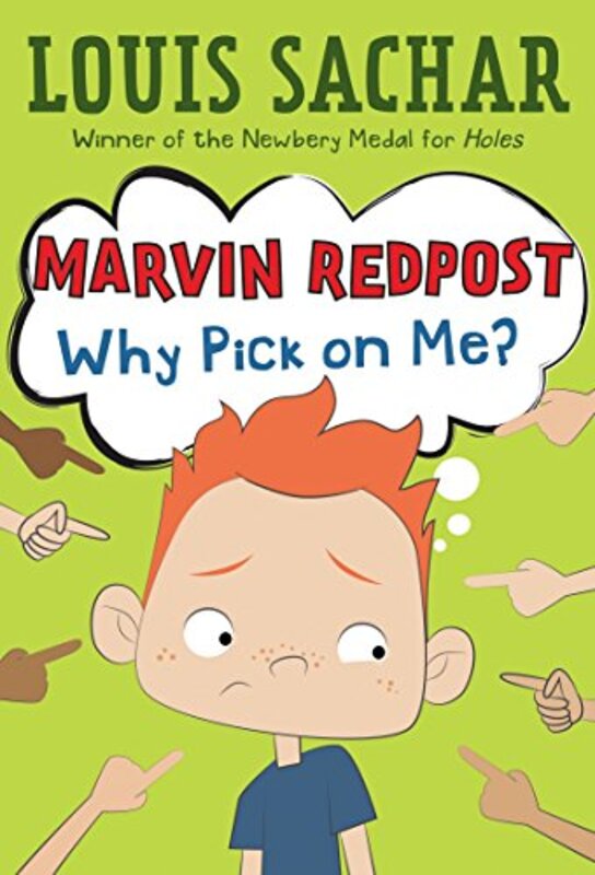 Book cover for "Why Pick on Me?" by Louis Sachar