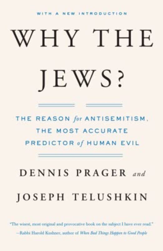 Book cover for "Why the Jews?"