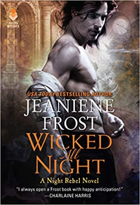Book cover for "Wicked All Night" by Jeaniene Frost