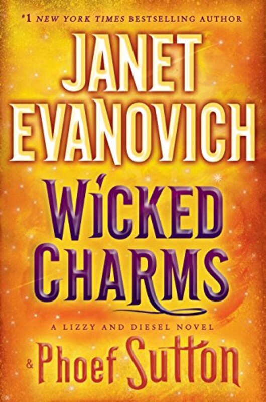 Book cover for "Wicked Charms" by Janet Evanovich