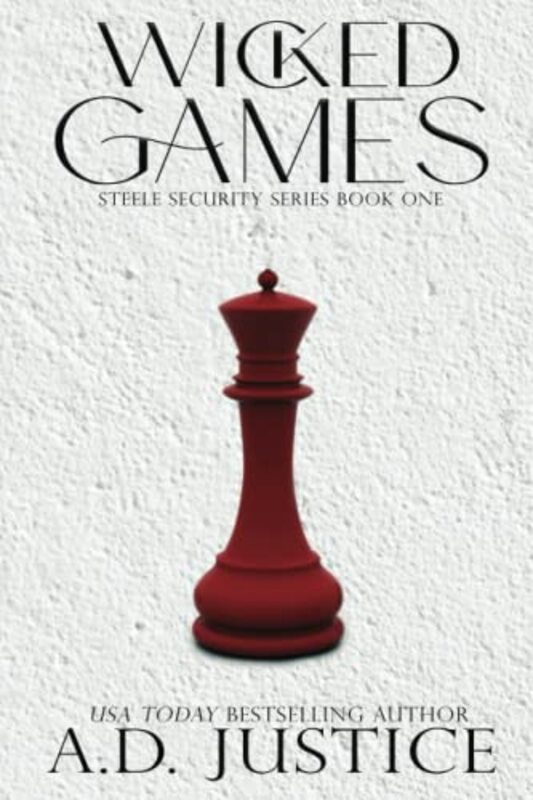 Book cover for "Wicked Games" by AD Justice