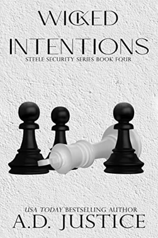 Book cover for "Wicked Intentions" by AD Justice