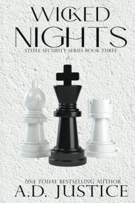Book cover for "Wicked Nights" by AD Justice