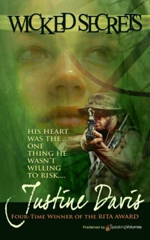 Book cover for "Wicked Secrets" by Justine Davis
