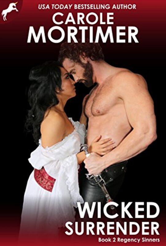 Book cover for "Wicked Surrender" by Carole Mortimer