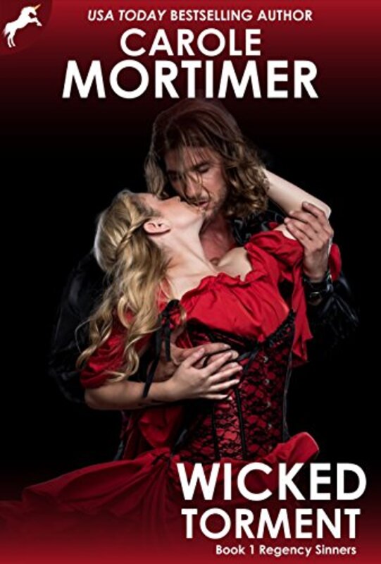 Book cover for "Wicked Torment" by Carole Mortimer