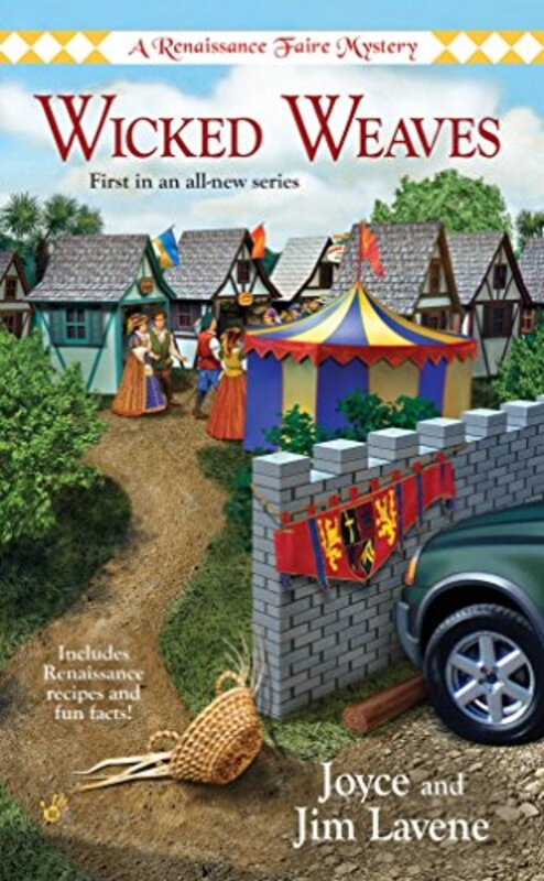 Book cover for "Wicked Weaves" by Joyce Lavene