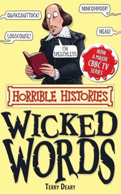 Book cover for "Wicked Words" by Terry Deary