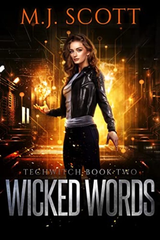 Book cover for "Wicked Words" by MJ Scott