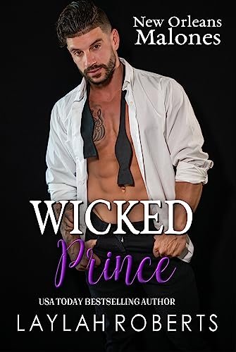 Book cover for "Wicked Prince" by Laylah Roberts