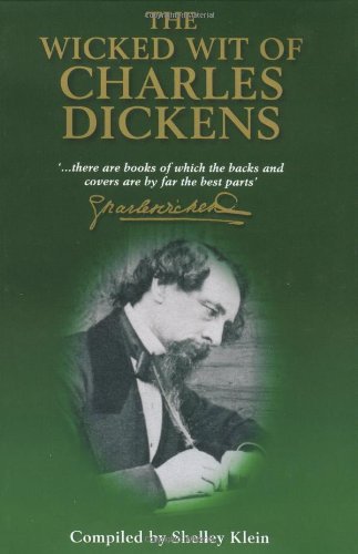Book cover for "Wicked Wit of Charles Dickens" by Charles Dickens
