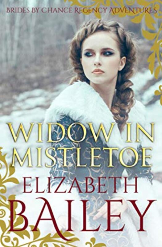 Book cover for "Widow In Mistletoe" by Elizabeth Bailey