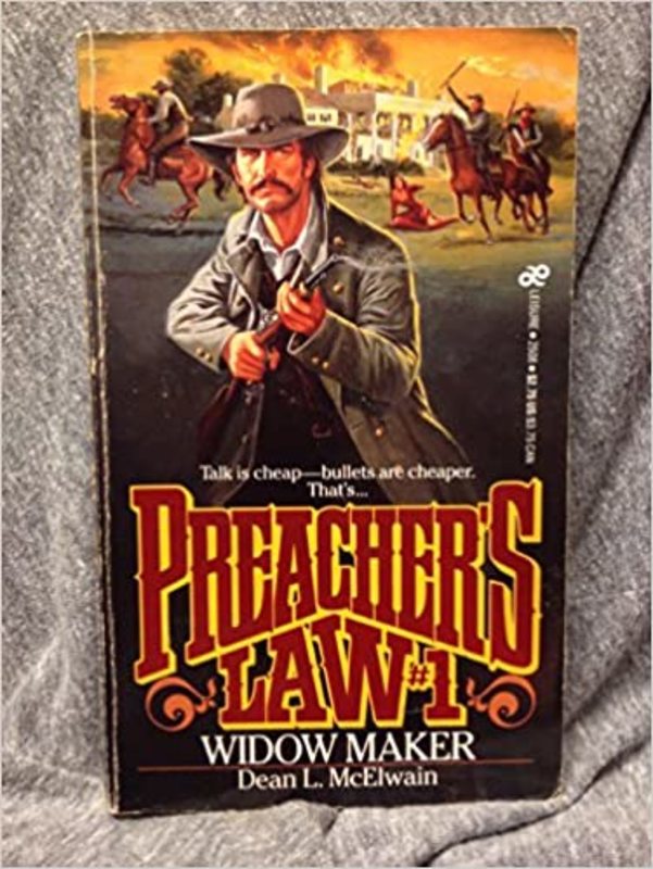 Book cover for "Widow Maker" by Dean L McElwain