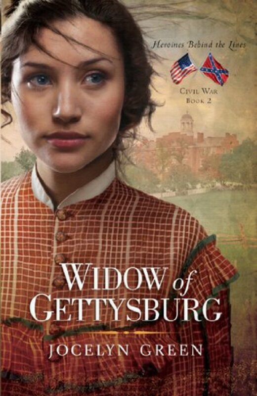 Book cover for "Widow of Gettysburg" by Jocelyn Green