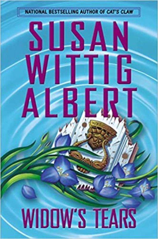 Book cover for "Widow's Tears" by Susan Wittig Albert