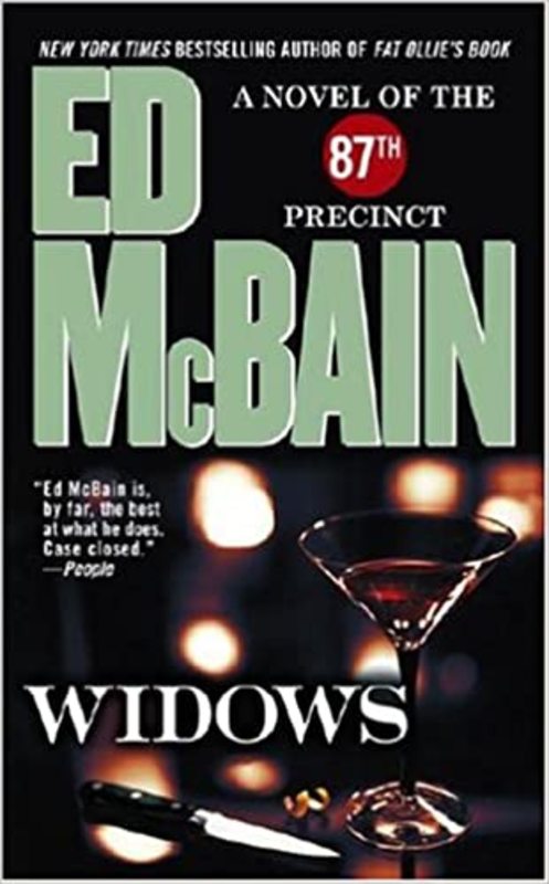 Book cover for "Widows" by Ed McBain
