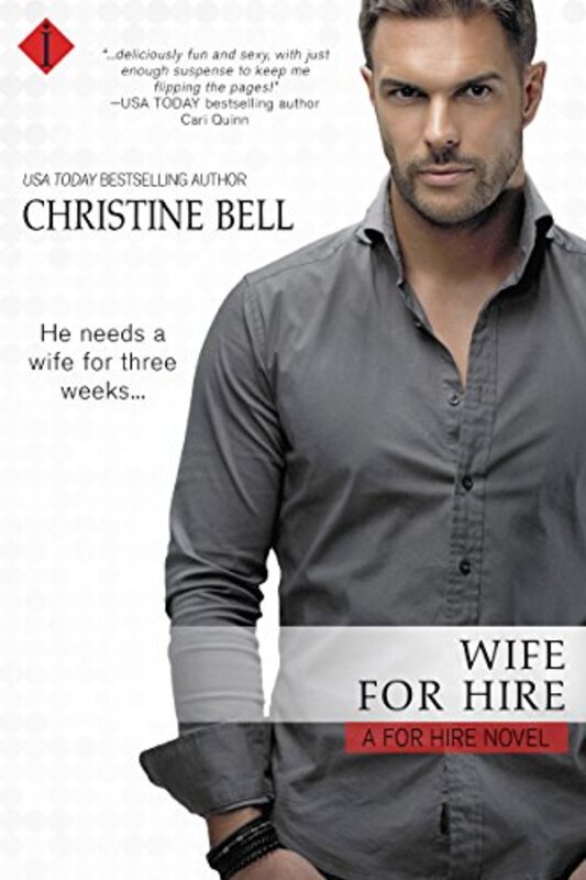 Book cover for "Wife for Hire" by Christine Bell