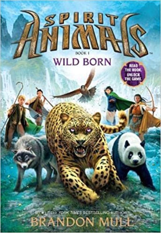 Book cover for "Wild Born" by Brandon Mull