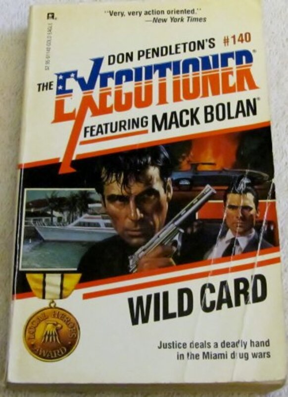 Book cover for "Wild Card" by Don Pendleton