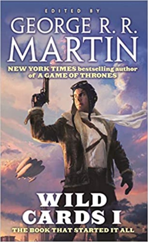 Book cover for "Wild Cards" by George RR Martin