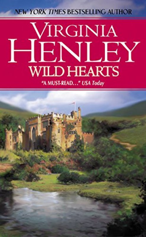 Book cover for "Wild Hearts" by Virginia Henley