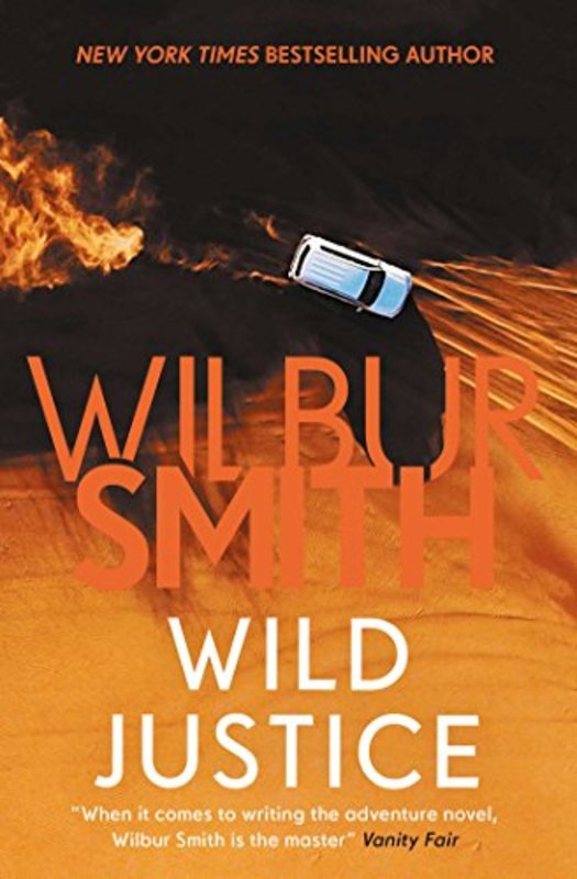 Book cover for "Wild Justice" by Wilbur Smith