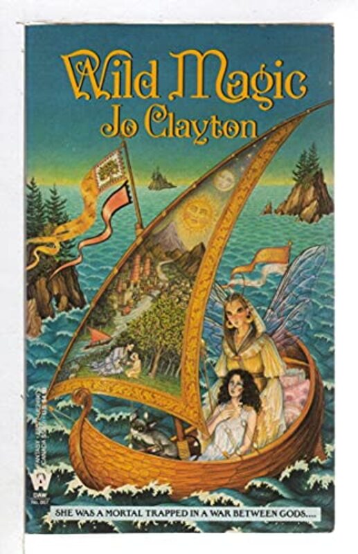 Book cover for "Wild Magic" by Jo Clayton