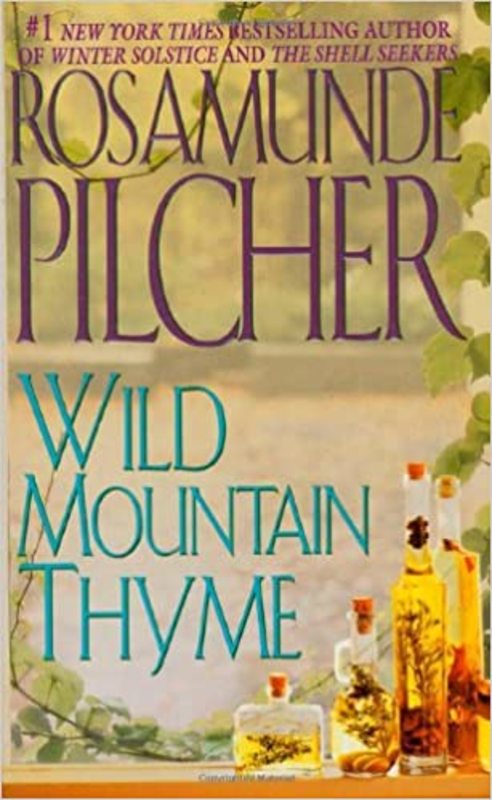 Book cover for "Wild Mountain Thyme" by Rosamunde Pilcher