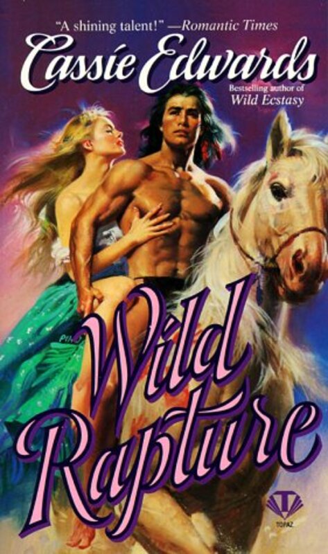 Book cover for "Wild Rapture aka Savage Touch" by Cassie Edwards