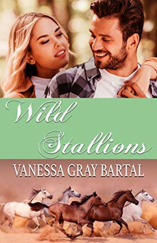 Book cover for "Wild Stallions" by Vanessa Gray Bartal