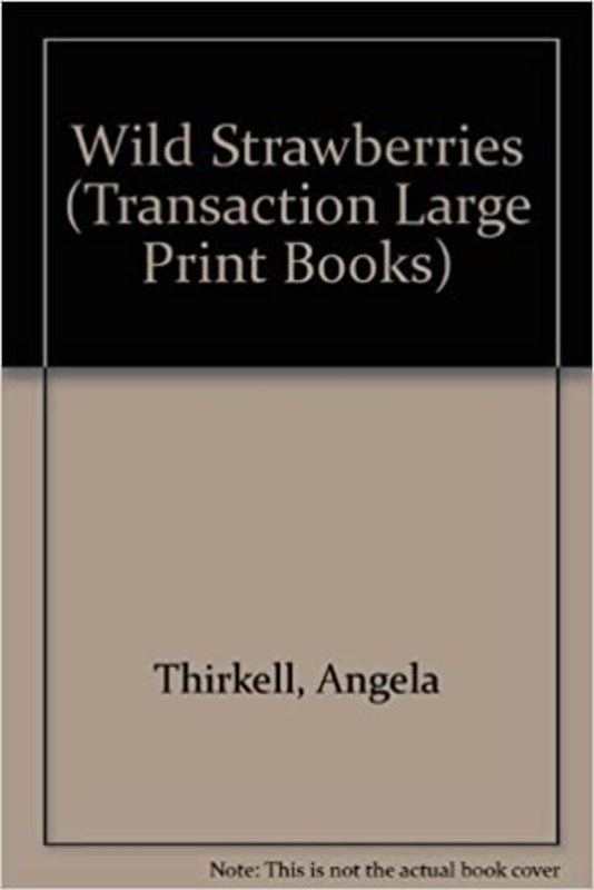 Book cover for "Wild Strawberries" by Angela Thirkell