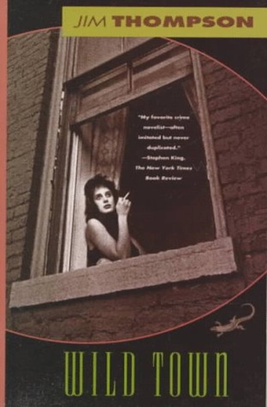 Book cover for "Wild Town" by Jim Thompson