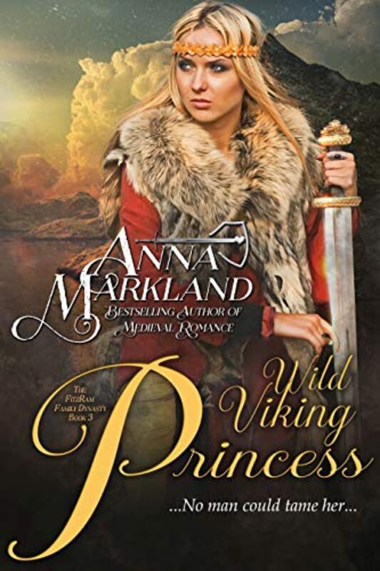 Book cover for "Wild Viking Princess" by Anna Markland