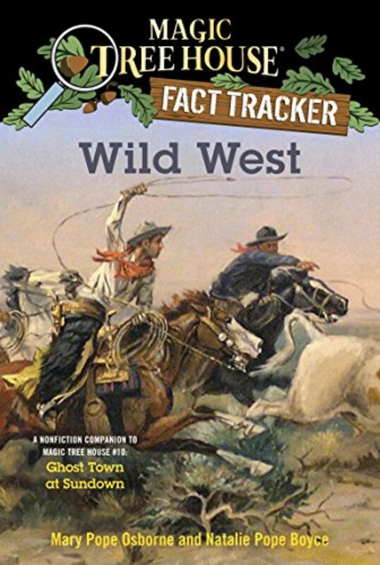 Book cover for "Wild West" by Mary Pope Osborne