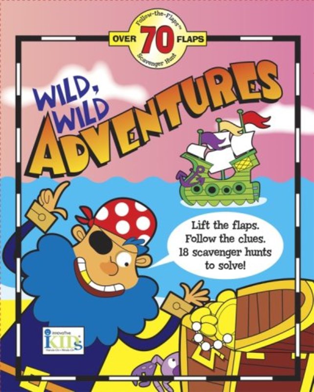 Book cover for "Wild, Wild Adventures" by Tish Rabe