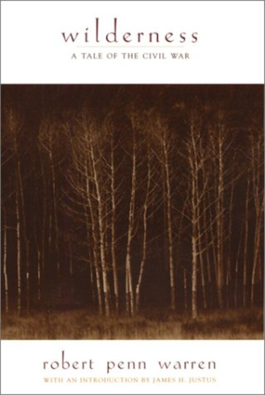 Book cover for "Wilderness" by Robert Penn Warren