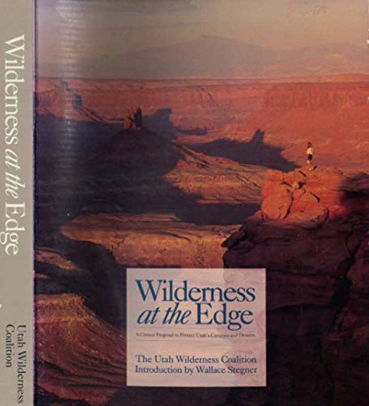 Book cover for "Wilderness at the Edge" by Wallace Stegner