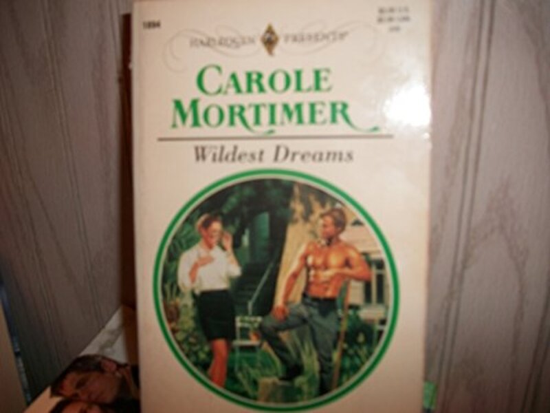 Book cover for "Wildest Dreams" by Carole Mortimer