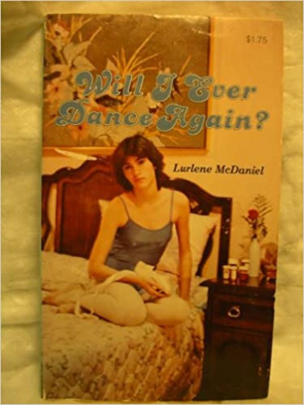 Book cover for "Will I Ever Dance Again?" by Lurlene McDaniel
