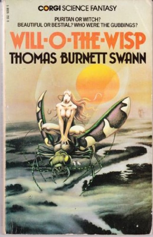 Book cover for "Will-o-the-Wisp" by Thomas Burnett Swann