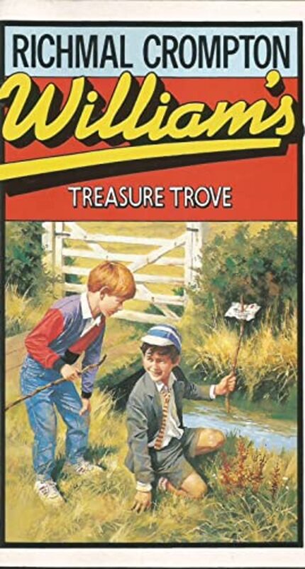 Book cover for "William's Treasure Trove" by Richmal Crompton